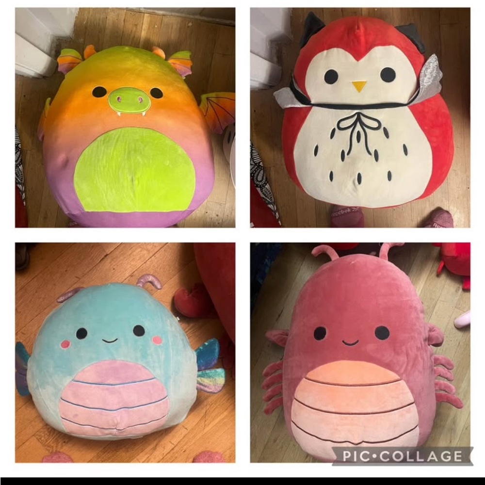 Squishmallows- Tons of Squishmallows- READ DESCRIPTION